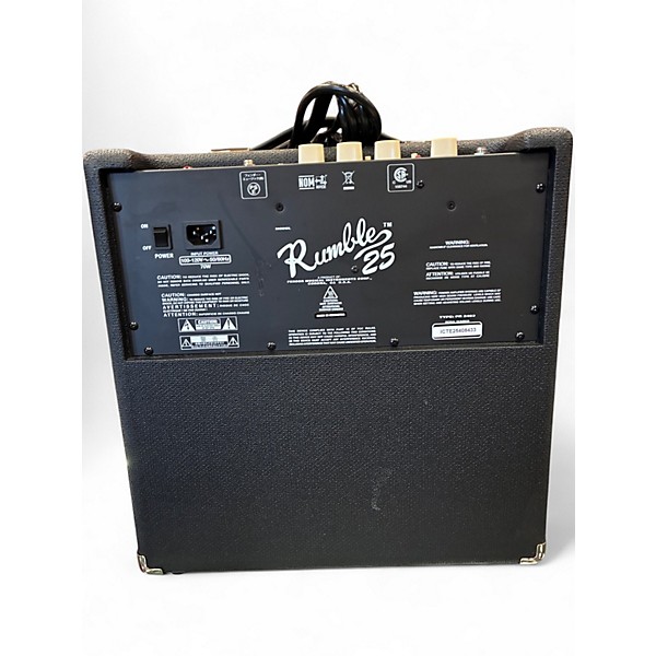 Used Fender Rumble 25 25W 1x10 Bass Combo Amp