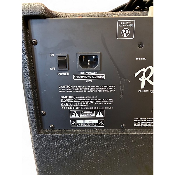 Used Fender Rumble 25 25W 1x10 Bass Combo Amp