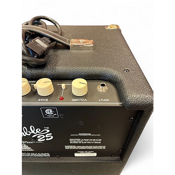Used Fender Rumble 25 25W 1x10 Bass Combo Amp