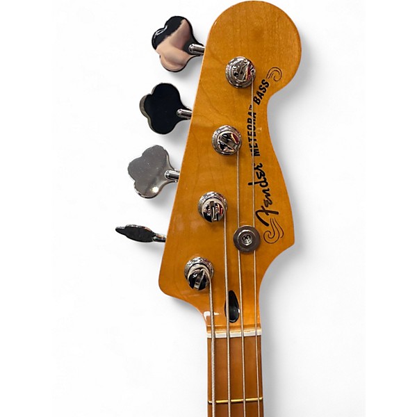 Used Fender Player Plus Meteora Bass Black Electric Bass Guitar