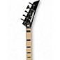 Used Jackson David Ellefson Signature Kelly Bird V Blue Burst Electric Bass Guitar