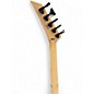 Used Jackson David Ellefson Signature Kelly Bird V Blue Burst Electric Bass Guitar