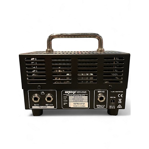 Used Orange Amplifiers Micro Dark 20W Tube Guitar Amp Head