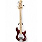 Used Sterling by Music Man Sub 4 Dark Cherry Electric Bass Guitar thumbnail