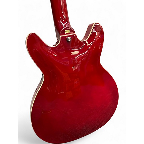 Used Hagstrom VIKING BASS RED Electric Bass Guitar