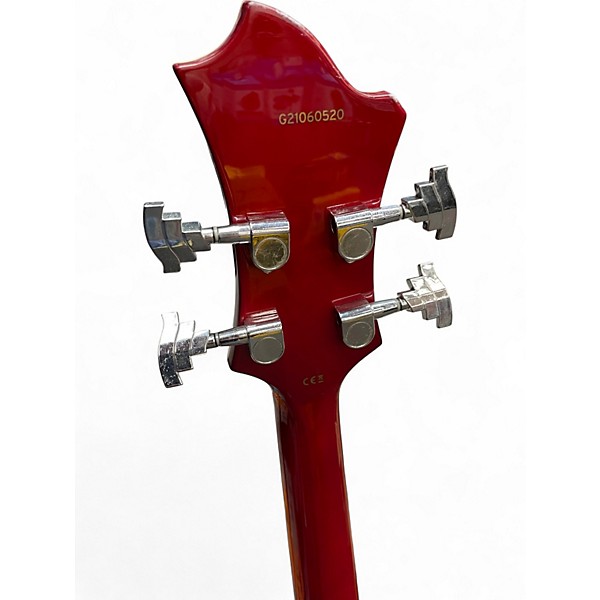 Used Hagstrom VIKING BASS RED Electric Bass Guitar