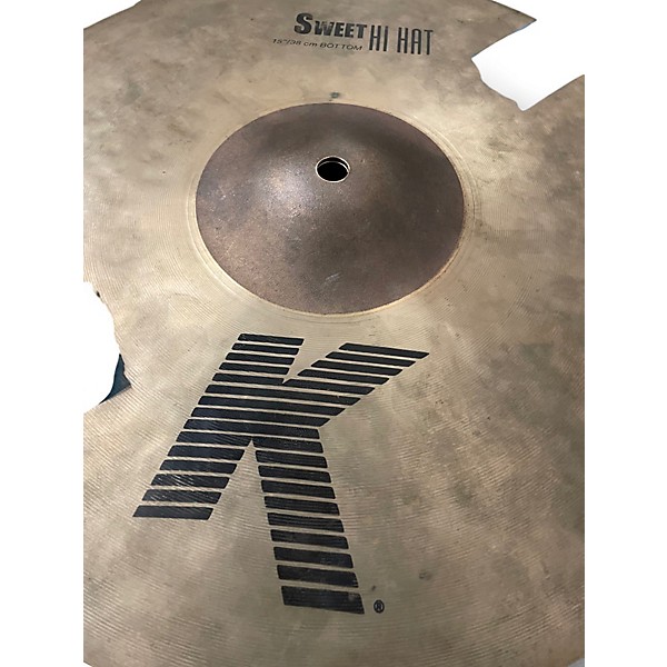 Used Zildjian 15in K Sweet Hi-Hat Pair Cymbal