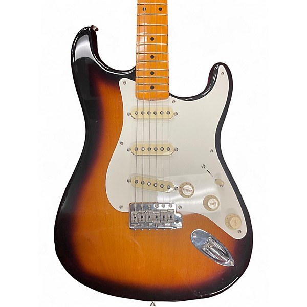 Used 2022 Fender 1957 American Vintage II Stratocaster Sunburst Solid Body Electric Guitar