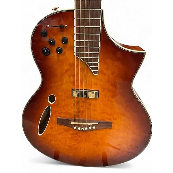 Used Ibanez MSC650VV Montage 2 Color Sunburst Acoustic Electric Guitar