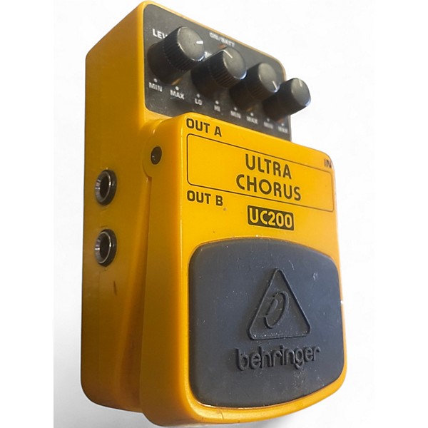 Used Behringer UC200 Stereo Chorus Effect Pedal