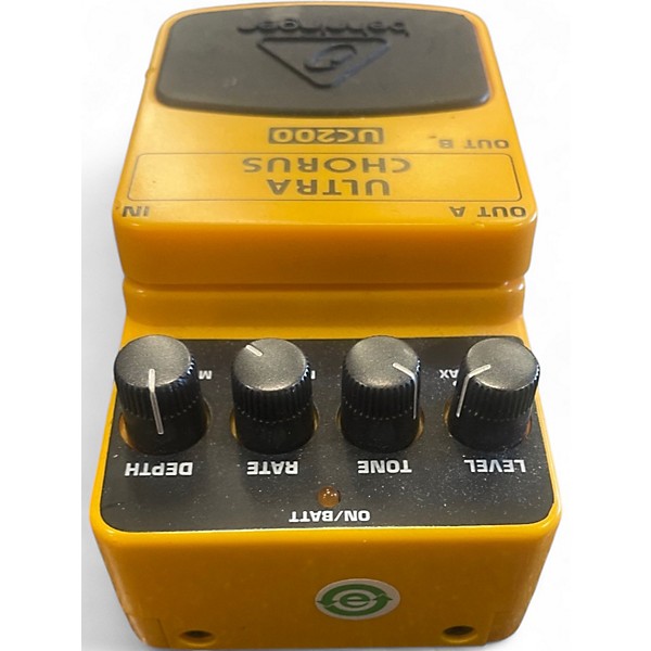 Used Behringer UC200 Stereo Chorus Effect Pedal