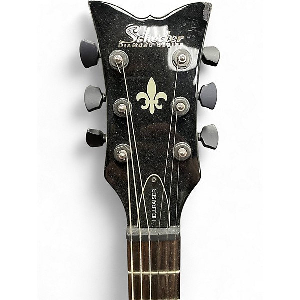 Used Schecter Guitar Research hellraiser tempest Black Solid Body Electric Guitar