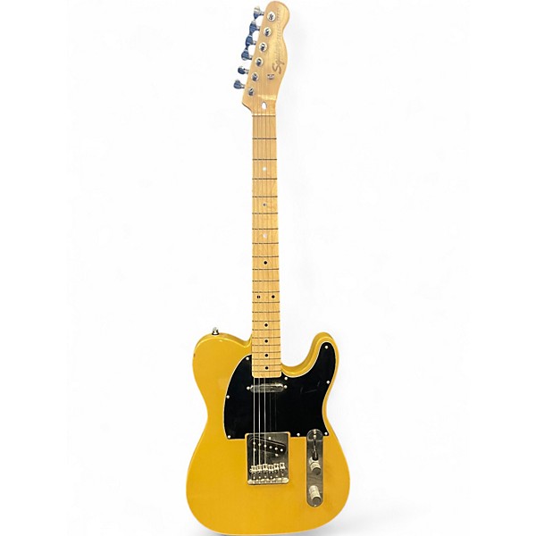 Used Squier Affinity Telecaster Butterscotch Solid Body Electric Guitar