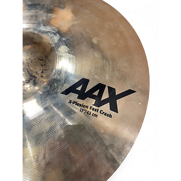 Used SABIAN 17in AAX Xplosion Fast Crash Cymbal