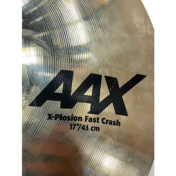 Used SABIAN 17in AAX Xplosion Fast Crash Cymbal