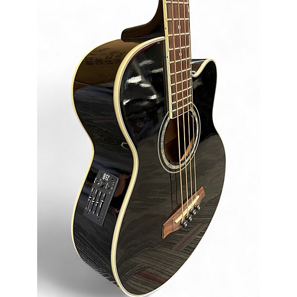 Used Ibanez AEB10E BLACK Acoustic Bass Guitar