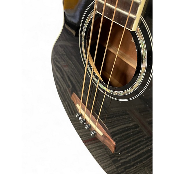 Used Ibanez AEB10E BLACK Acoustic Bass Guitar