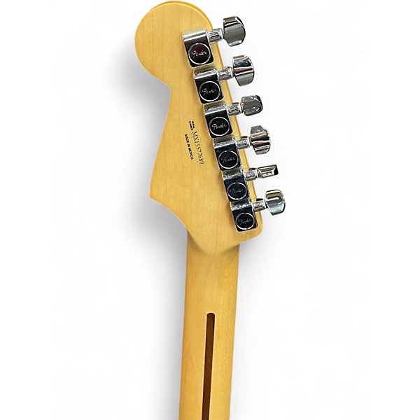 Used 2015 Fender Deluxe Stratocaster HSS Plus Top Tobacco Sunburst Solid Body Electric Guitar