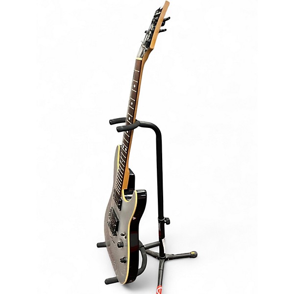 Used Schecter Guitar Research C1 DIAMOND SERIES Silver Solid Body Electric Guitar