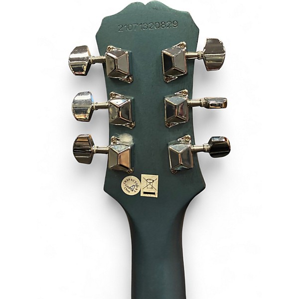 Used Epiphone Les Paul Special II Pelham Blue Solid Body Electric Guitar