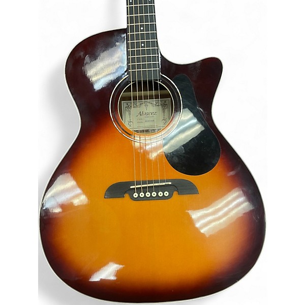 Used Alvarez RG260CESB 2 Tone Sunburst Acoustic Electric Guitar