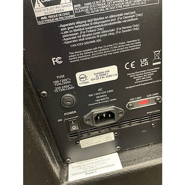 Used Peavey PV15 Powered Subwoofer