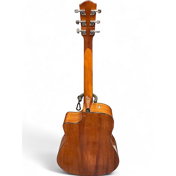 Used Fender CD60CE Dreadnought 2 Color Sunburst Acoustic Electric Guitar