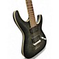 Used Schecter Guitar Research C1 Platinum Trans Black Solid Body Electric Guitar