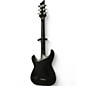 Used Schecter Guitar Research C1 Platinum Trans Black Solid Body Electric Guitar