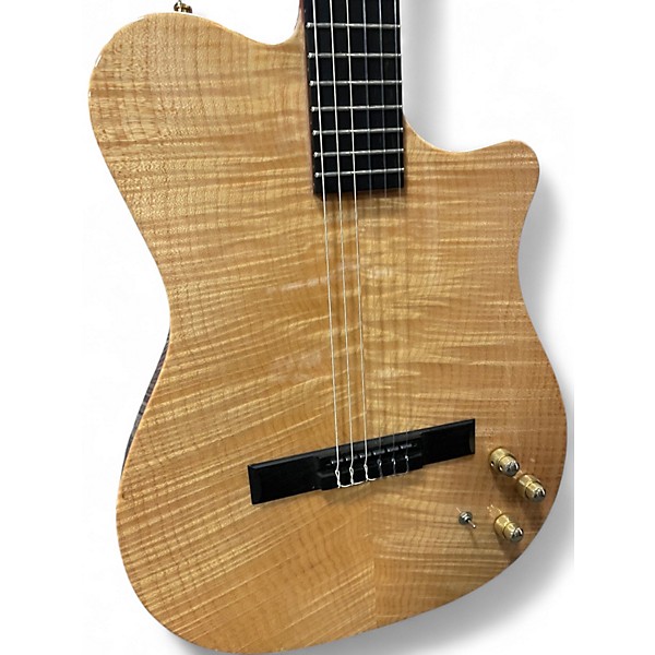 Used Carvin NS1 Natural Flame Classical Acoustic Electric Guitar