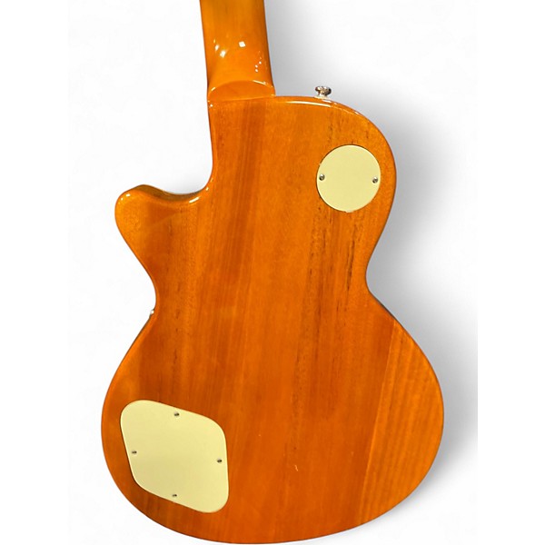 Used Agile Single Cut Antique Gold Solid Body Electric Guitar