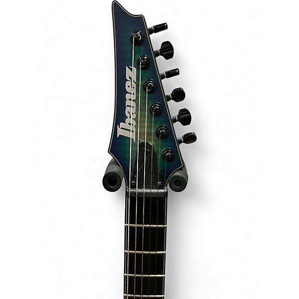 Used Ibanez SIX6FDFM Blue Solid Body Electric Guitar