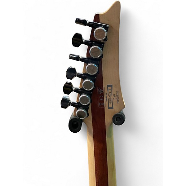 Used Ibanez SIX6FDFM Blue Solid Body Electric Guitar