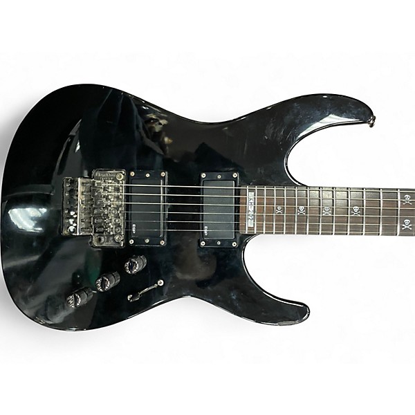 Used ESP LTD KH202 Kirk Hammett Signature Black Solid Body Electric Guitar