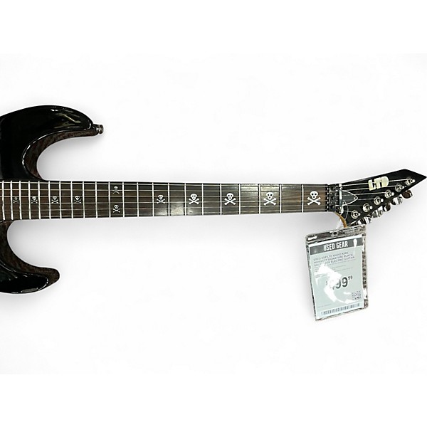 Used ESP LTD KH202 Kirk Hammett Signature Black Solid Body Electric Guitar