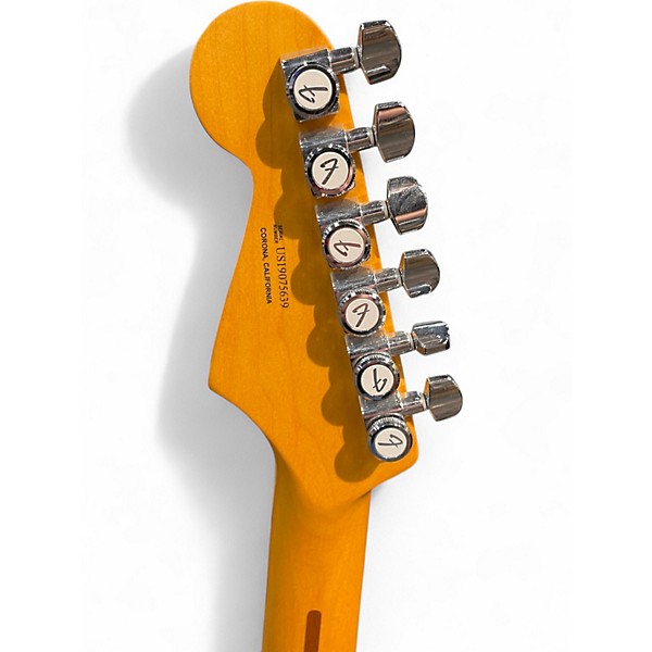 Used Fender American Ultra Stratocaster ARCTIC PEARL Solid Body Electric Guitar