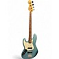 Used Fender Player Jazz Bass Left Handed Blue Agave Electric Bass Guitar thumbnail
