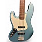 Used Fender Player Jazz Bass Left Handed Blue Agave Electric Bass Guitar