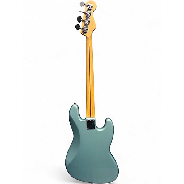 Used Fender Player Jazz Bass Left Handed Blue Agave Electric Bass Guitar
