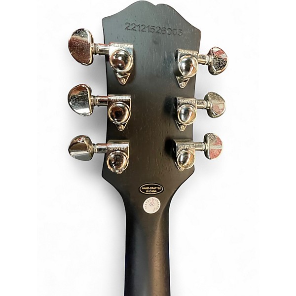 Used Epiphone Les Paul Traditional Pro IV Black Solid Body Electric Guitar