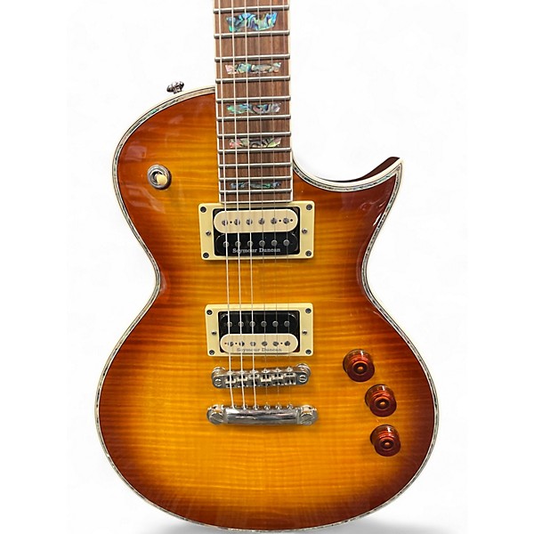 Used ESP LTD EC1000 Sunburst Solid Body Electric Guitar