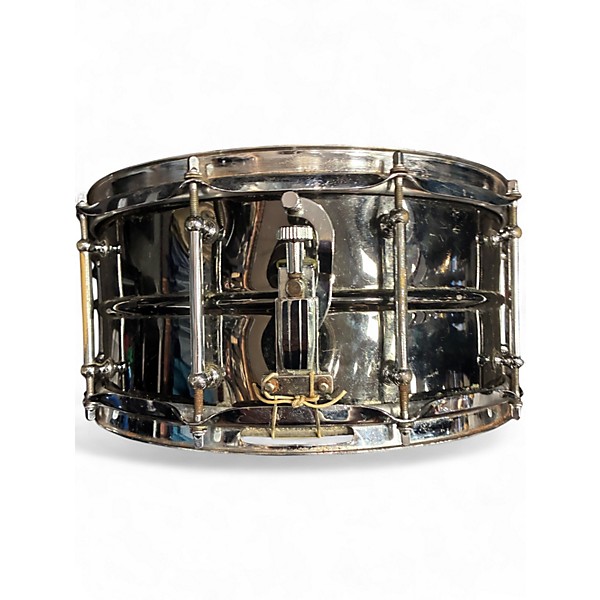 Used Pork Pie 14X6.5 Big Black Black Chrome Drum