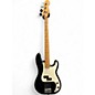 Used 2012 Fender Player Precision Bass Black Onyx Electric Bass Guitar thumbnail