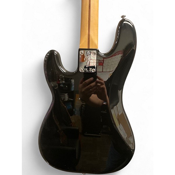 Used 2012 Fender Player Precision Bass Black Onyx Electric Bass Guitar