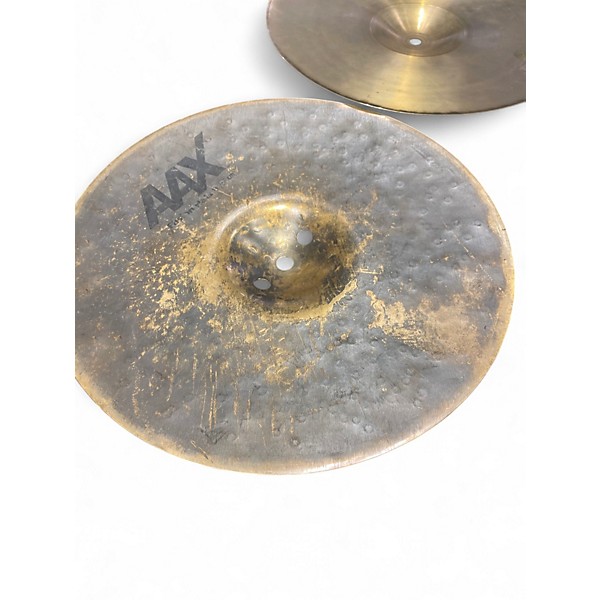Used SABIAN 13in AAX Fusion Hi Hat Pair Cymbal