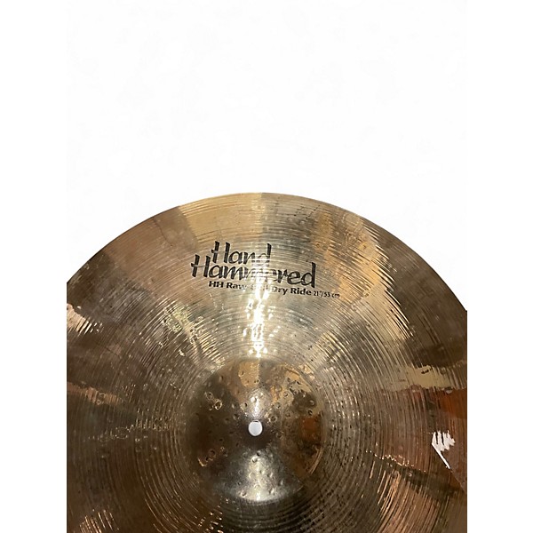 Used SABIAN 21in HHX Raw Bell Dry Ride Cymbal