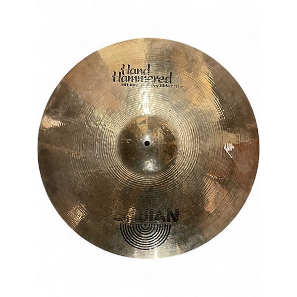 Used SABIAN 21in HHX Raw Bell Dry Ride Cymbal