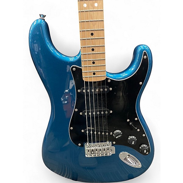 Used Squier Standard Stratocaster Blue Solid Body Electric Guitar