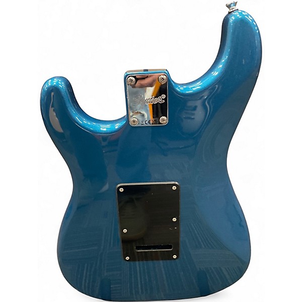 Used Squier Standard Stratocaster Blue Solid Body Electric Guitar
