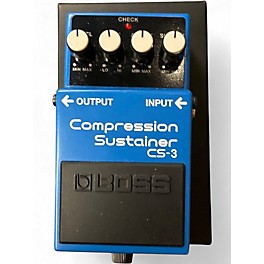 Used 2025 BOSS CS3 Compressor Sustainer Effect Pedal